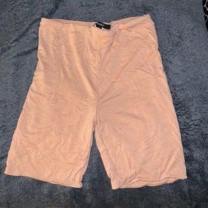 Nude/tan Biker Shorts